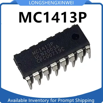 1 шт. новый оригинальный MC1413P ULN2003A DIP-16, встроенный 7-битный драйверный чип