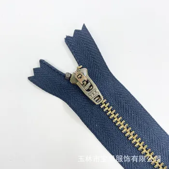 10 штук YKK Clothing Zipper High-end Размер 4 Металлическая Y-образная Планка Ykk Clothing Jeans Джинсовая Молния Оптом С Закрытым Хвостом