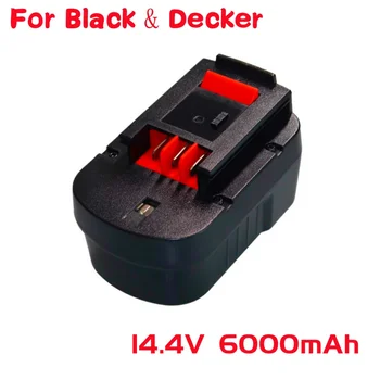 14,4 V 4,0/6.0Ah NI-MH Сменный Аккумулятор Для Black & Decker A1712 FS120B FSB12 HPB12 A12 A12-XJ A12EX FS120B FSB12 FS120BX