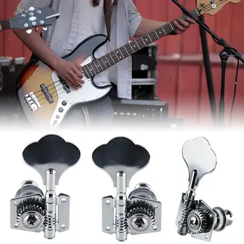 1шт Левые/Правые Гитарные колки Для настройки Акустической гитары Гитарные Аксессуары Головки Полузакрытых Машинных струнных Тюнеров W4T1