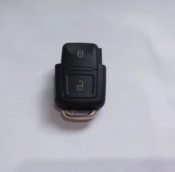 2 кнопки, брелок для ключей, чехол для VW, складной чехол для дистанционного ключа, чехол для ключей