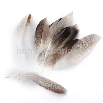 20 Боковых перьев утки-кряквы 9-13 см | Для завязывания мушек, декоративная маска для рукоделия