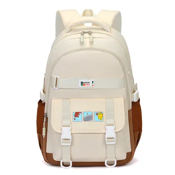 2023 Новый школьный рюкзак, Модный высококачественный легкий студенческий рюкзак для отдыха, женский рюкзак для путешествий большой емкости