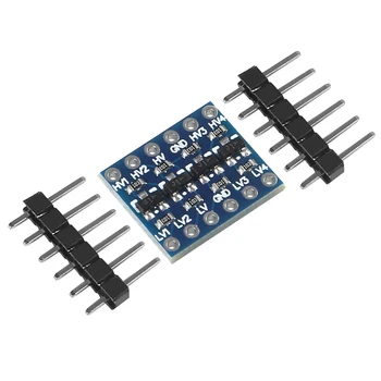20шт 4-Канальный преобразователь логического уровня IIC I2C Двунаправленный модуль с переключением от 3,3 В до 5 В для Arduino