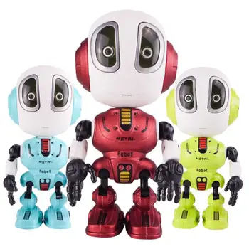 3 Цвета, записывающий Говорящий робот, игрушка для детей, детские игрушки, Обучающие роботы, игрушки, светодиодные фонари, подарки из сплава для девочек и мальчиков на День рождения