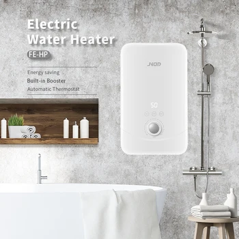 4500 Вт быстрый нагрев горячей воды гейзер для душа в ванной ELCB мгновенный водонагреватель электрический со встроенным бустерным насосом