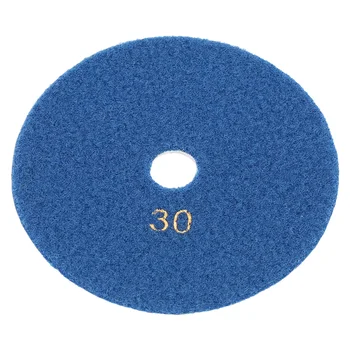 5-Дюймовые 125-мм алмазные полировальные накладки для сухой/влажной полировки Гибкие диски для инструментов для полировки гранита Полировальная накладка Pulidor