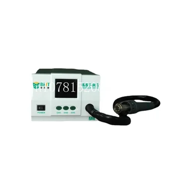 BST-863 Цифровой дисплей Сенсорный ЖК-термостат с постоянной температурой фена для распайки Станция антистатической сварки
