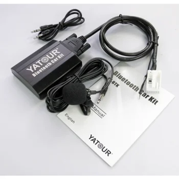 Bluetooth Стерео Yatour Автомобильный аудио для VW Passat Jetta Golf Polo Tiguan Audi A3 A4 S4 Skoda Seat 12-Контактный MP3-Плеер AUX Kit