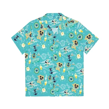DCL Мужская гавайская рубашка с Микки Маусом, посвященная 25-летию круизной линии Disney, гавайская рубашка с 25-летием, мужская винтажная рубашка на пуговицах, летняя