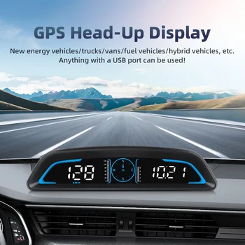 G3 GPS Для HUD Цифровой Спидометр Автомобильный Умный Цифровой Головной Дисплей Скорость Часы Время Вождения Дистанция Вождения Alitutde Дисплей