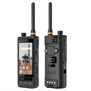 Ip67 4 Вт Интерком-радио WalkieTalkie Android 10.0 Наружные Портативные рации 4G VHF/ UHF двухдиапазонные портативные двухсторонние радиостанции