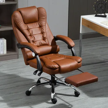 Louis Fashion Современная простота Эргономика, мягкое и жесткое расслаивание, удобный подъем, поворот компьютерного офисного кресла