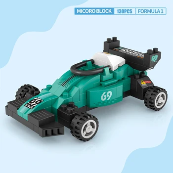 MIMI новый внедорожный автомобиль локомотив маленькая модель головоломка детская игрушка блок в сборе
