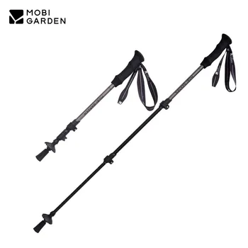 MOBI GARDEN Alpenstock Алюминиевый Ультралегкий для детей и взрослых, для кемпинга на открытом воздухе, для альпинизма, Телескопические палки для альпинизма, 1 шт.