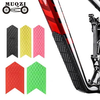 MUQZI 5 шт. Наклейки для защиты рамы велосипеда MTB, Устойчивая к царапинам Наклейка для защиты цепи, Водонепроницаемые Аксессуары для велоспорта