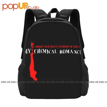 My Chemical Romance Eyeball First Bullets Неношеный рюкзак большой емкости для путешествий, сумка для плавания, школьная спортивная сумка
