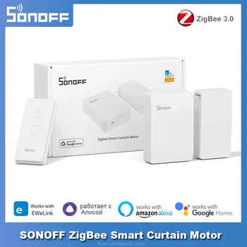 SONOFF ZB Curtain ZigBee Smart Curtain Motor Switch 5V/1A Smart Home eWeLink APP Дистанционное Управление Работа С Alexa Google Home