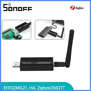 SONOFF ZB Dongle-E USB Dongle Plus ZigBee Wireless Zigbee Gateway Analyzer ZHA Zigbee2MQTT, Предварительно прошитый как маршрутизатор ZigBee