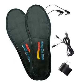 USB-Стельки С подогревом, Теплые Стельки для обуви, Зимние Аксессуары с Хорошей Амортизацией для Работы, Пеших прогулок, Бега и ходьбы