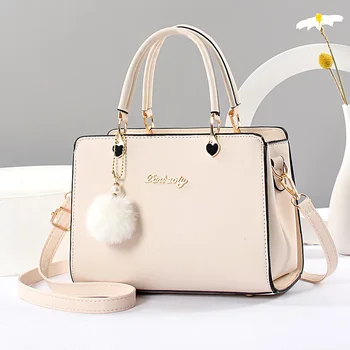Women Handbag Shoulder Bag Fashion Famous Design Leather Big Casual Tote High Quality Hasp Casual Black сумка женская 2024 тренд