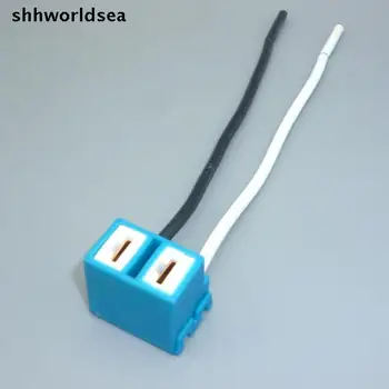 shhworldsea 16WAG 14,5 СМ автоматический керамический разъем angel с изгибом /розетка h7/H2