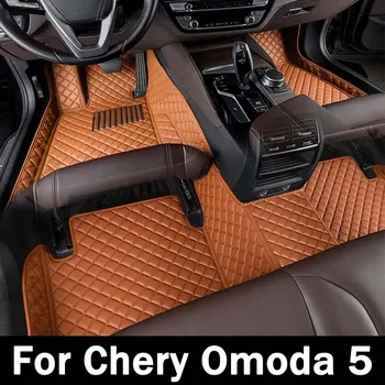 Автомобильные коврики для Chery Omoda 5 2022 Пользовательские автоматические накладки для ног Автомобильный ковер Аксессуары для интерьера