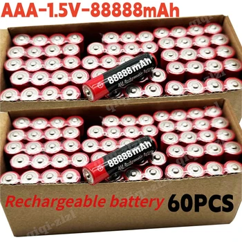 Аккумуляторная батарея класса AAA большой емкости емкостью 88888 мАч, оригинальная 1,5 В, подходит для светодиодных ламп, игрушек, MP3 и других устройств