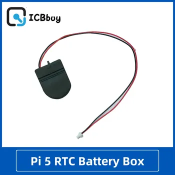 Аккумуляторный блок Raspberry Pi 5 RTC, JST интерфейс, источник питания, перезаряжаемый