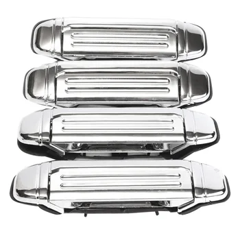 Аксессуары для автомобильных хромированных дверных ручек для Mitsubishi Pajero 1992 1993 1994 1995 1996