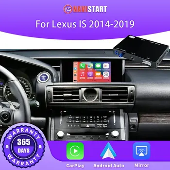 Беспроводной CarPlay NAVISTART для Lexus IS 2014-2019 Android Auto Airplay Mirror Link Поддержка функций воспроизведения в автомобиле DVR DSP