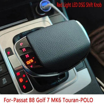 Головка переключения передач LED DSG Ручка Переключения Передач Центральной Консоли Автоматический Переключатель Передач Для-VW Passat B8 Golf 7 MK6 Touran-POLO CC