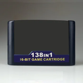Горячая коллекция игр 138 в 1 для SEGA GENESIS MegaDrive 16-разрядный игровой картридж для игровых консолей PAL и NTSC Версии