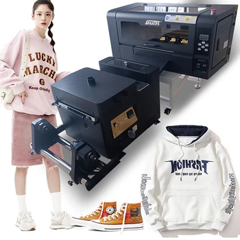 Двойная печатающая головка xp600 принтер для печати футболок формата А3 30см теплопередача dtf ПЭТ пленка печатная машина с шейкером сушильная машина