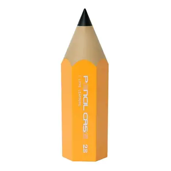 Держатель для ручки с пылезащитной крышкой В форме карандаша, большая емкость, школьный класс, настольная ручка, кисть для макияжа, Органайзер для хранения