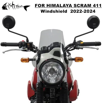 Дефлекторы лобового стекла мотоцикла Himalaya 411 Himalaya Scram 411 Scram411 SB6 2022 2023 2024