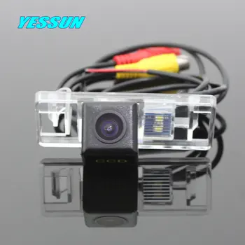 Для Citroen C3 5D Хэтчбек Plurie 2010-2015 Парковочная камера заднего вида автомобиля HD Объектив CCD-чип Водонепроницаемая камера ночного видения
