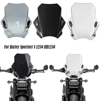 Для Harley Sportster S 1250 RH1250 RH 1250 2021 2022 Мотоцикл Лобовое Стекло Стеклянная Крышка Дефлектор Экрана Аксессуары Для мотоциклов