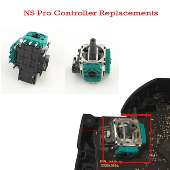 Для Nintend Switch Контроллер NS Pro, Запасная часть джойстика, Аналоговый джойстик ALPS 3D, джойстик для большого пальца, модуль датчика джойстика, оригинал