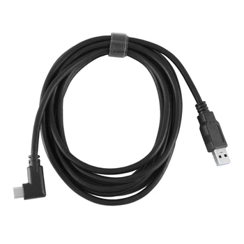 Для Oculus Quest 2-канальный кабель 10 футов USB C, кабель для высокоскоростной передачи данных, кабель для быстрой зарядки, гарнитура, аксессуары для игровых ПК.