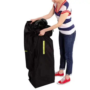 Дорожная сумка для коляски, водонепроницаемый, устойчивый к разрывам Компактный рюкзак из полиэстера, Регулируемые плечевые ремни рюкзака с подкладкой