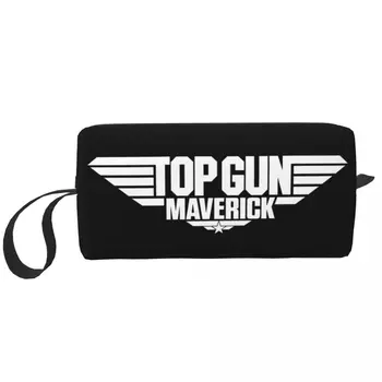 Дорожная сумка для туалетных принадлежностей Top Gun Maverick, модный органайзер для косметики из фильмов с Томом Крузом для женщин, коробка для хранения косметики Dopp Kit Box