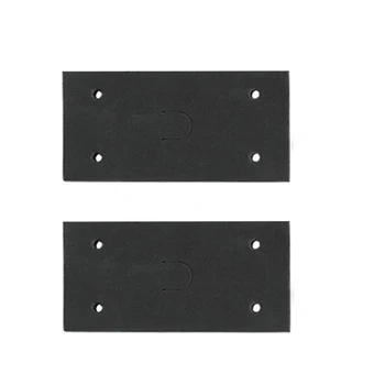 Задние накладки для шлифовальной машины из пенопласта 18,5x9,3x0,8 см, 2 шт, черные, простая установка для принадлежностей для наждачной бумаги Makita 9035