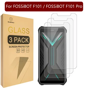 Защитная пленка Mr.Shield [3 упаковки] для FOSSiBOT F101 / FOSSiBOT F101 Pro [Закаленное стекло] [Японское стекло твердостью 9H]