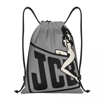 Изготовленные на заказ сумки-рюкзаки JCB на шнурке для мужчин и женщин, легкие спортивные сумки для спортзала, сумки для тренировок