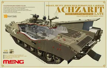 Израильский тяжелый бронетранспортер Achzarit последнего производства модели Meng в масштабе 1/35 SS-008