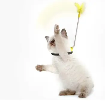 Интерактивный Забавный Котенок Упражнение Лови Игру в помещении Игрушки для дрессировки домашних животных Товары для домашних животных Игрушка-дразнилка Игрушка-Погоня за Кошкой