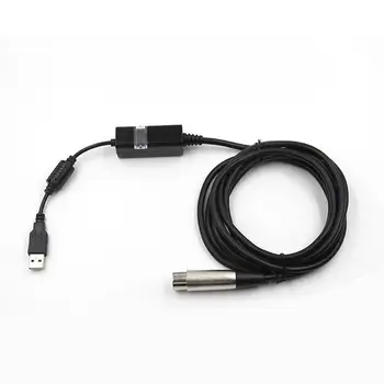 Кабель USB Male to XLR Female Кабель-адаптер Для подключения микрофона Кабель для подключения микрофона Studio Audio Link Кабель