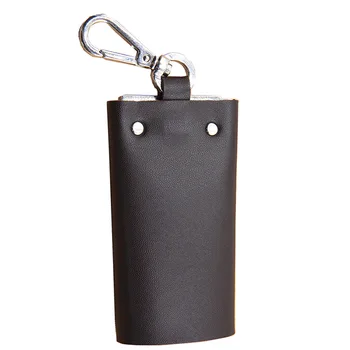 Кожаная сумка для ключей Мужская Поясная вешалка для ключей от автомобиля Органайзер для ключей Porta Chaves Кожаная сумка для ключей