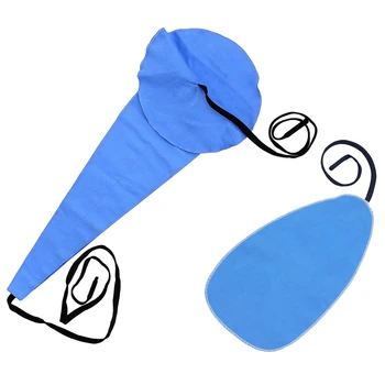 Комплект для чистки саксофона из 2 предметов, Синяя Салфетка Для чистки Инструмента для обслуживания музыкального Инструмента